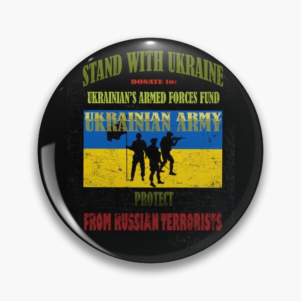 Item preview, STAND WITH UKRAINE UKRAINIAN ARMED FORCES FUND designed and sold by T-shirtsMZH.
