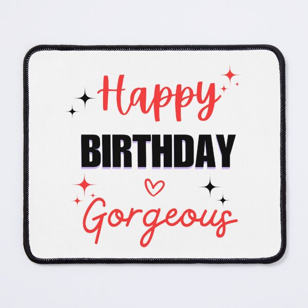Item preview, Happy Birthday Gorgeous designed and sold by DixieGirlStudio.