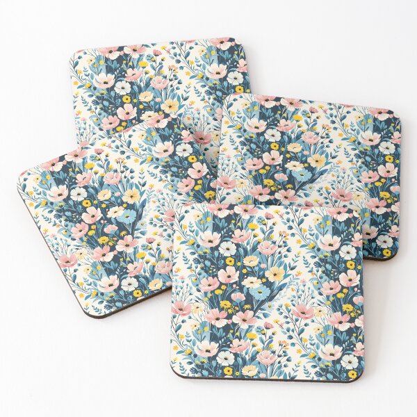 Item preview, Enchanting Meadow Flowers Pattern designed and sold by ArtDzignsZA.