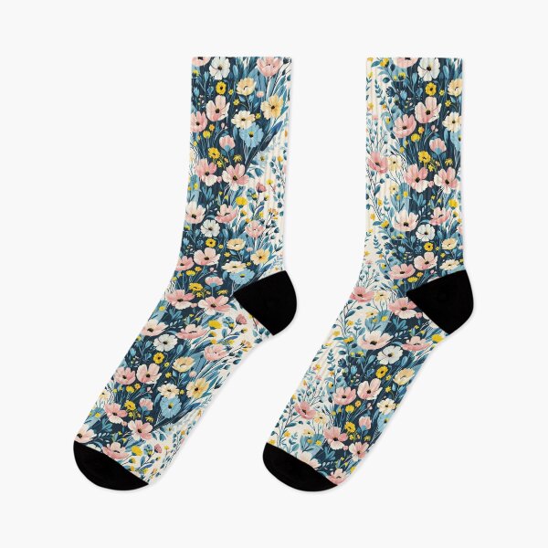 Item preview, Enchanting Meadow Flowers Pattern designed and sold by Canvas-Whispers.