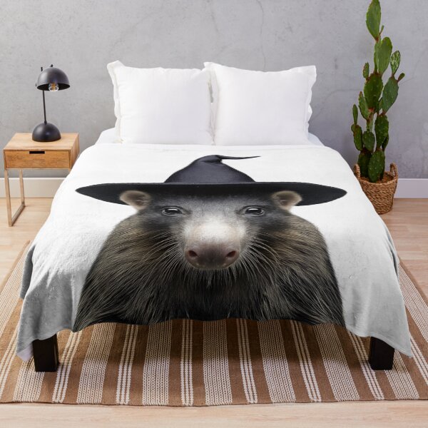 Item preview, Anteater Wearing Halloween Witch Hat designed and sold by LazyOwlStore.