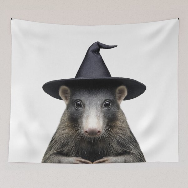 Item preview, Anteater Wearing Halloween Witch Hat designed and sold by LazyOwlStore.