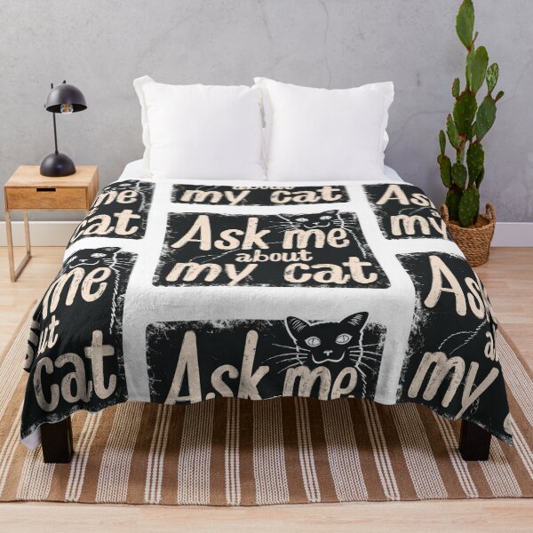 Item preview, Ask me about my cat designed and sold by MendaciousMina.