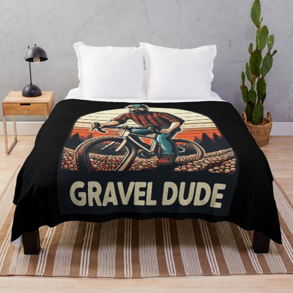 Item preview, Gravel Dude - cool guy on gravel bike designed and sold by mergmart.