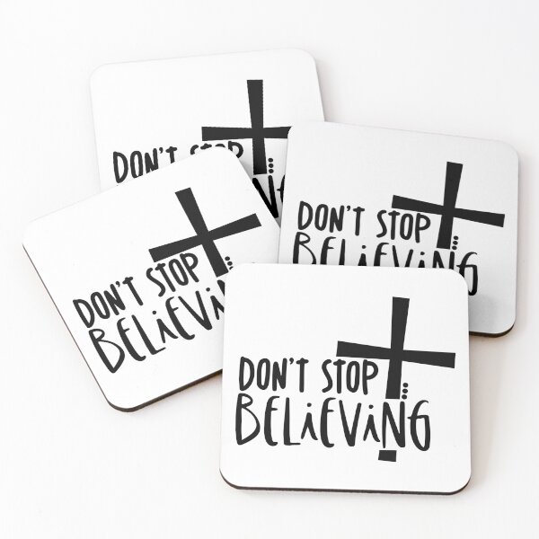 Item preview, Don't Stop Believing designed and sold by ArtHavenDesign.