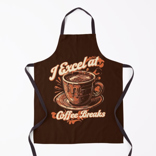Item preview, I Excel At Coffee Breaks Sarcastic Coffee Quotes designed and sold by DemureArtsy.