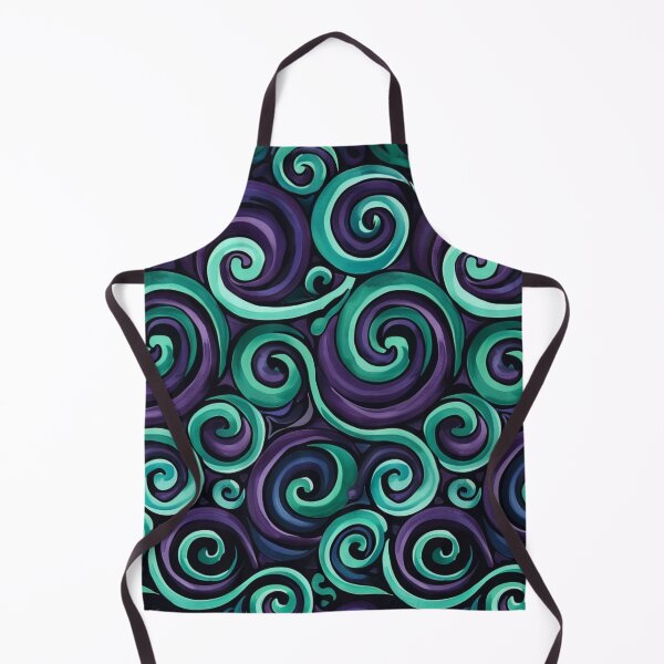 Item preview, New Zealand Māori Paua Pattern Koru Design 363 designed and sold by GrinGalore.