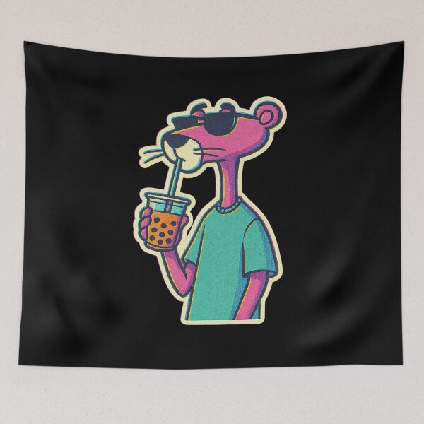 Item preview, Bubble Tea Panther designed and sold by M-ormin.