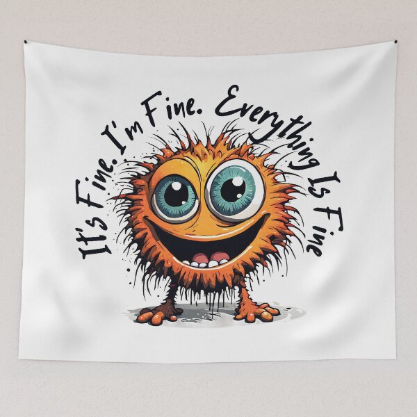 Item preview, It's Fine. I'm Fine. Everything is Fine. v3 designed and sold by SolaoLab.