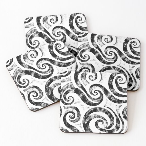 Aperçu de l'œuvre Modèle Paua maori de Nouvelle-Zélande Koru Design 364 créée et vendue par GrinGalore.