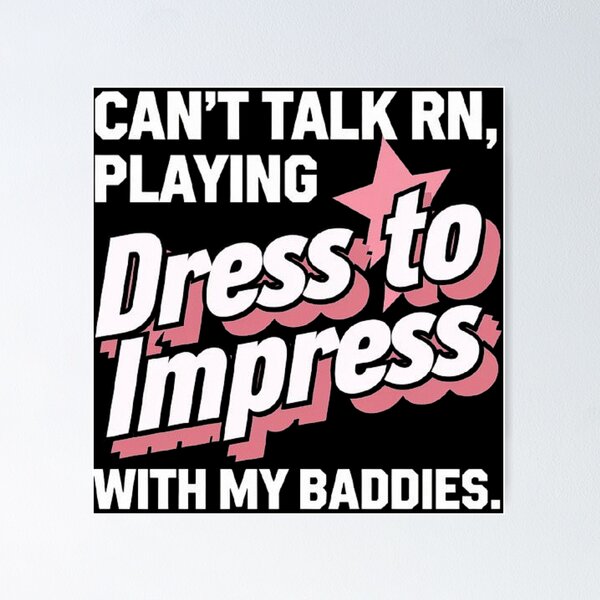 Item preview, Funny Dress to Impress Gaming Quote with Retro Style for Fashion Lovers designed and sold by love3617.