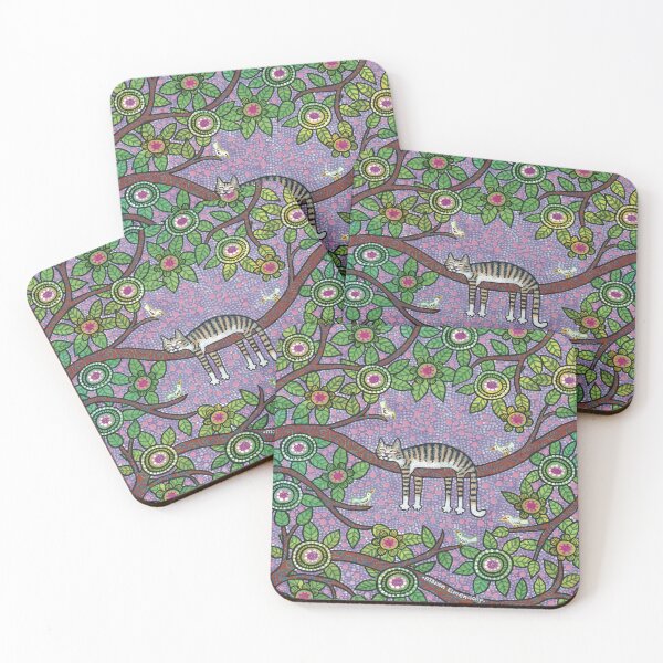 Item preview, Sleepy Tabby Cat With Curious Watchers  NO AI designed and sold by ManonElmendorp.