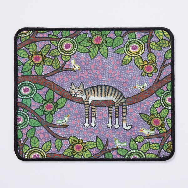 Item preview, Sleepy Tabby Cat With Curious Watchers NO AI designed and sold by ManonElmendorp.
