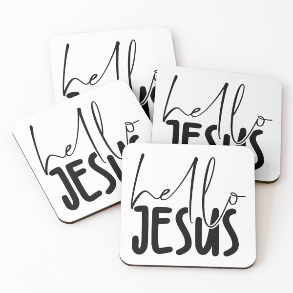 Item preview, Hello Jesus designed and sold by ArtHavenDesign.