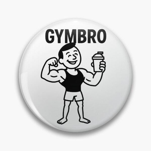 Item preview, GYMBRO – The Ultimate Flexer designed and sold by Too-ironic.