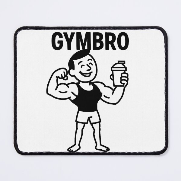Item preview, GYMBRO – The Ultimate Flexer designed and sold by Too-ironic.
