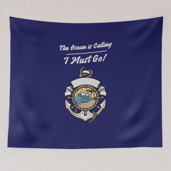 Item preview, The Ocean is Calling, I Must Go!  designed and sold by JoeVee-Int.