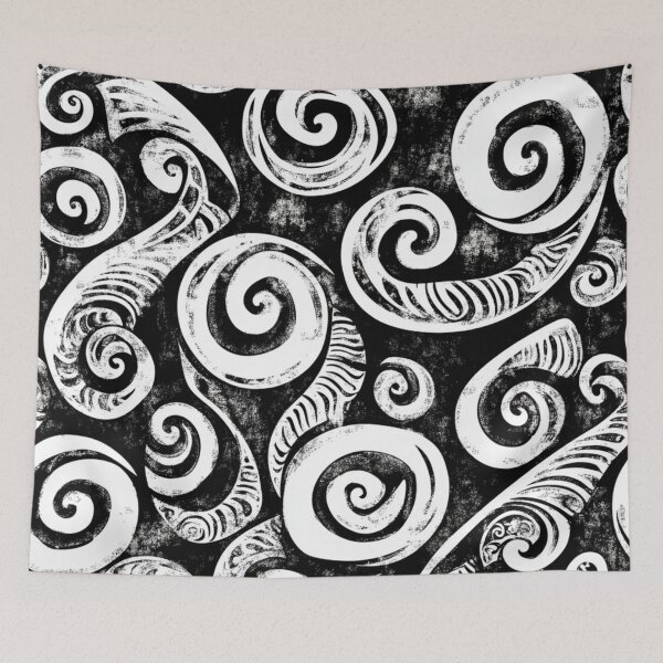 Item preview, New Zealand Māori Paua Pattern Koru Design 365 designed and sold by GrinGalore.