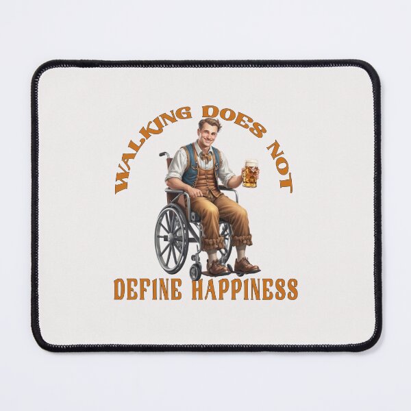 Item preview, Walking Does Not Define Happiness designed and sold by goingoncetwice.