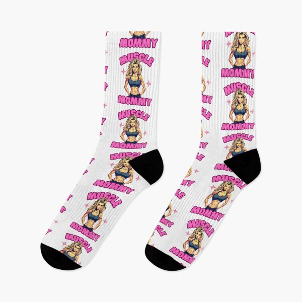 Artikelvorschau, Blonde Muskelmama | T-Shirt entworfen und verkauft von NicolasGlowArt.