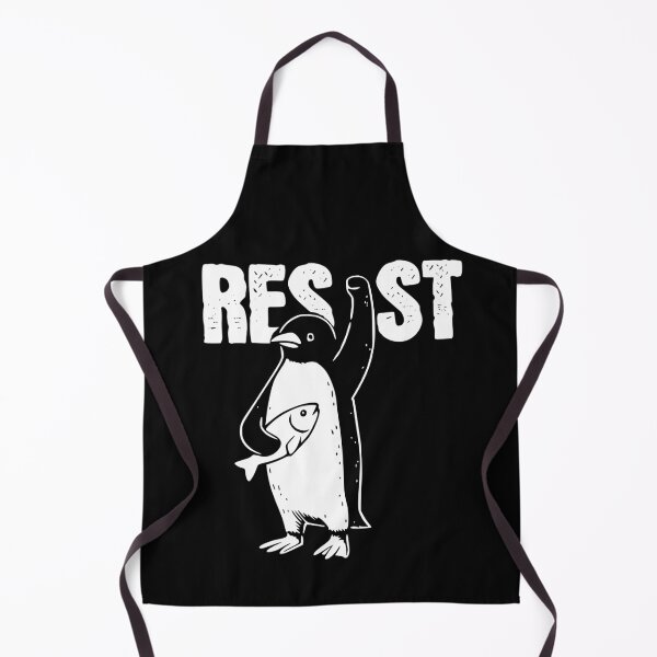 Item preview, Resist Penguin Activism Graphic Design,Vintage Protest Penguin Drawing Activism designed and sold by BornBorn.