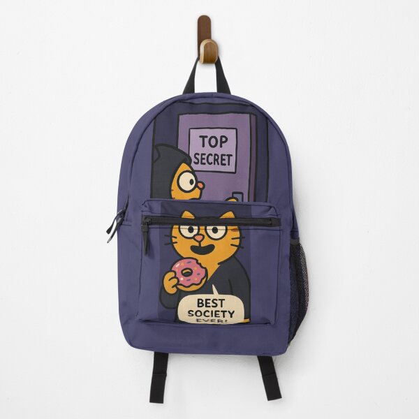 Item preview, Funny Cat Secret Society for National Donut Day designed and sold by memememescat.