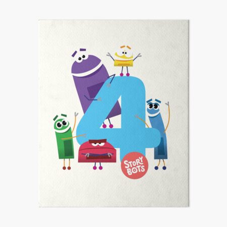 Aperçu de l'œuvre Demandez aux Storybots numéro 4 créée et vendue par Eenig.