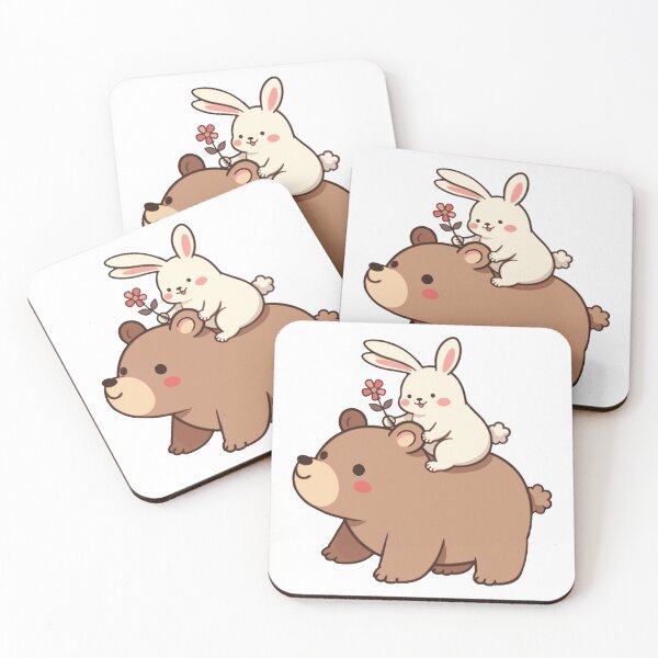 Item preview, Rabbit Riding Bear designed and sold by Bebrowny.
