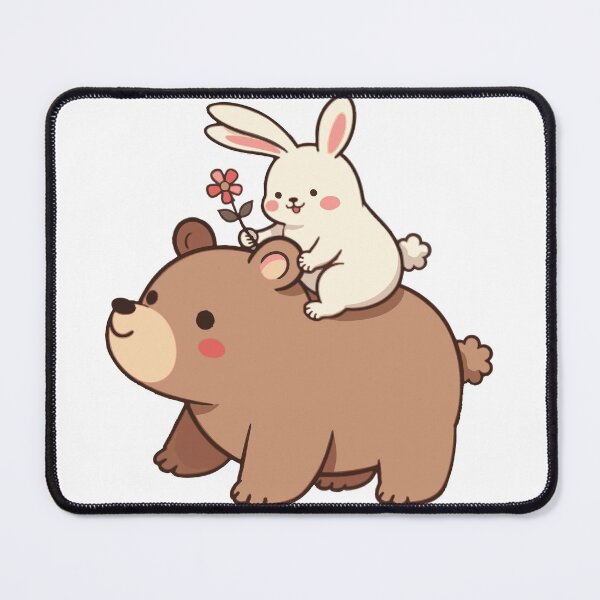 Item preview, Rabbit Riding Bear designed and sold by Bebrowny.