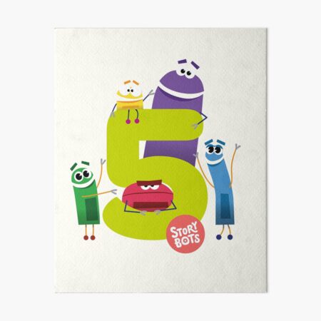 Aperçu de l'œuvre Demandez aux Storybots numéro 5 créée et vendue par Eenig.