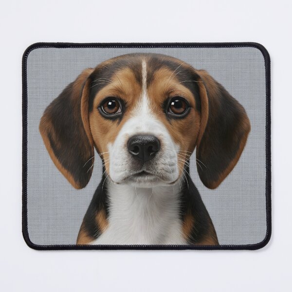 Item preview, Baby Beagle on Grasscloth Fabric – Cute Jungle Cub designed and sold by svarupa.