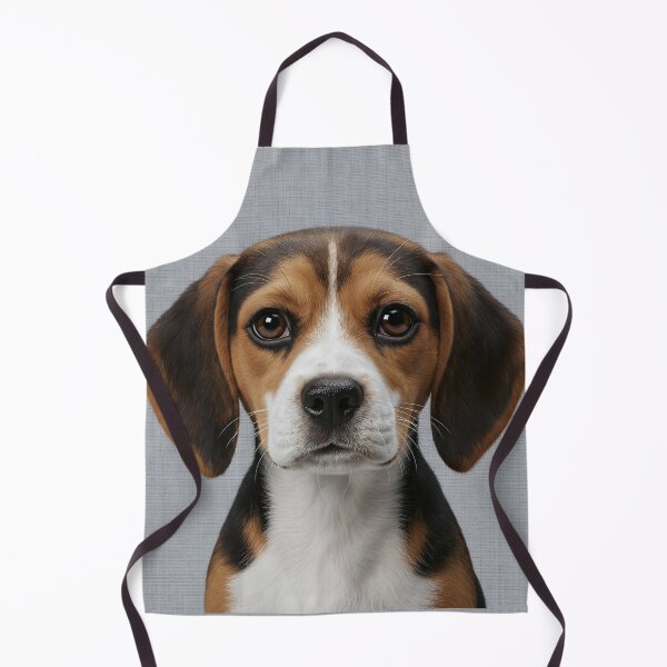 Item preview, Baby Beagle on Grasscloth Fabric – Cute Jungle Cub designed and sold by svarupa.
