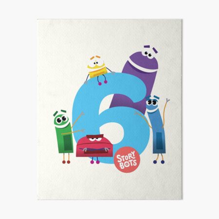 Aperçu de l'œuvre Demandez aux Storybots numéro 6 créée et vendue par Eenig.