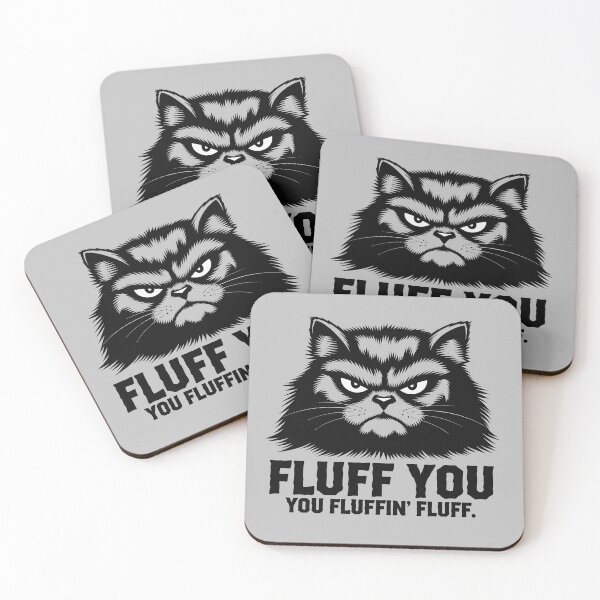 Item preview, Fluff you! designed and sold by CatAPlenty.