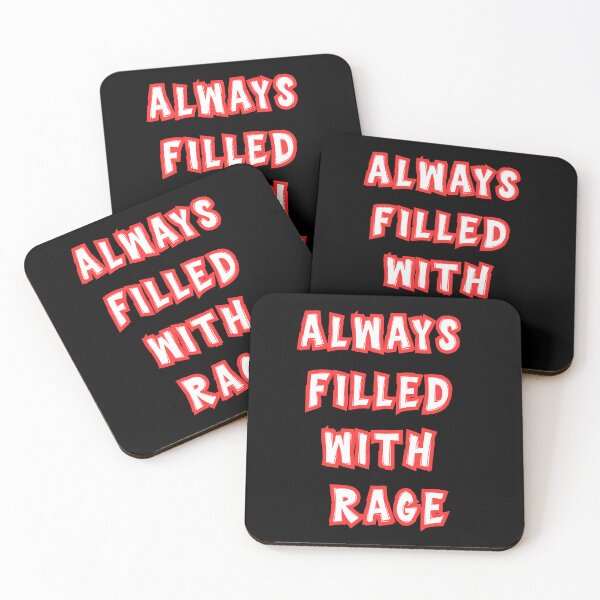 Item preview, Always Filled With Rage funny gifts for intense personalities designed and sold by crazygingercat.