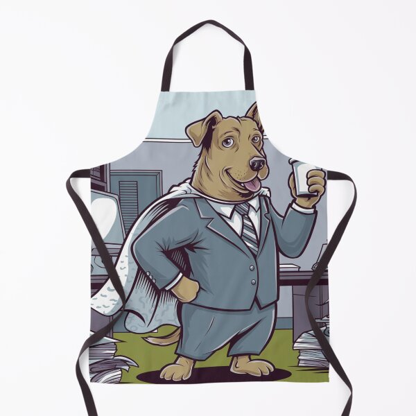 Item preview, Superhero Dog in a Business Suit designed and sold by Mystic Wild Studio.