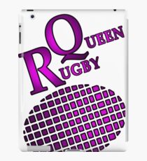 Have fun and let them know you are the Rugby Queen. iPad Case/Skin