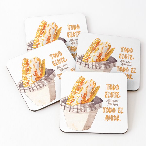 Item preview, Todo Elote, Todo El Amor - All Corn, All Love (Mexican street corn art)  designed and sold by HonkyTonk2025.