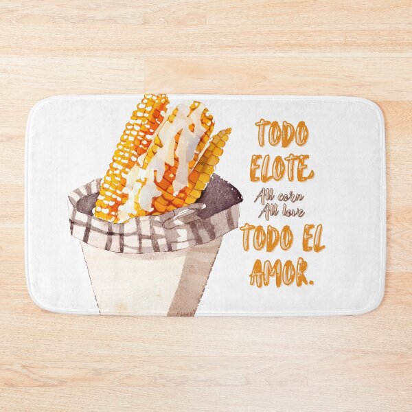 Item preview, Todo Elote, Todo El Amor - All Corn, All Love (Mexican street corn art)  designed and sold by HonkyTonk2025.