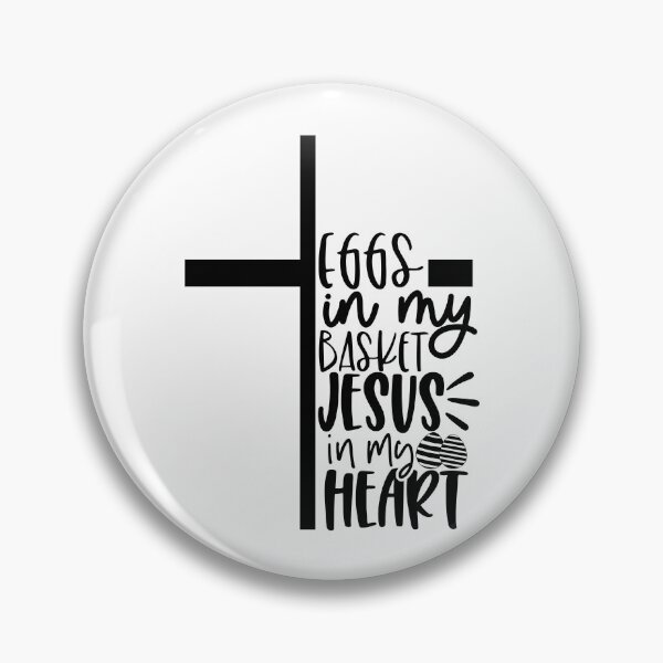 Item preview, Eggs in My Basket Jesus in my Heart designed and sold by ArtHavenDesign.