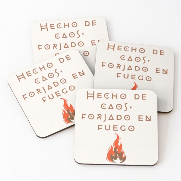 Item preview, Hecho de caos, forjado en fuego designed and sold by dmcKa0s.