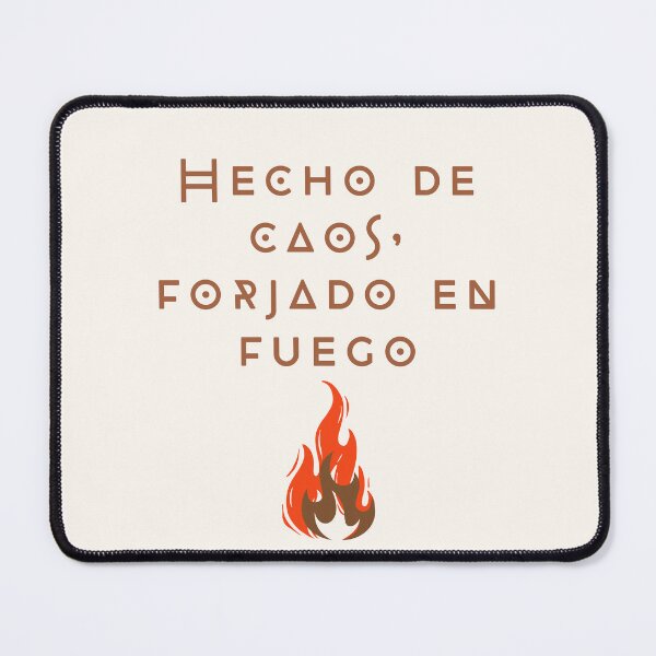 Item preview, Hecho de caos, forjado en fuego designed and sold by dmcKa0s.