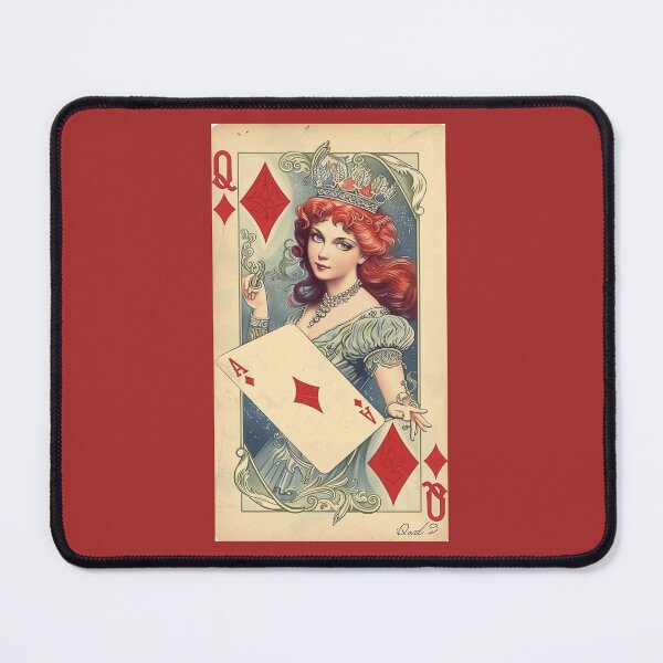 Item preview, 18h century Queen of Diamonds designed and sold by Tirsot.