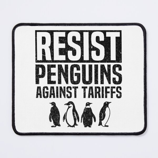 Item preview, Funny Resist Penguins Protest Against Tariffs I stand With Penguins designed and sold by HalloweenGift.
