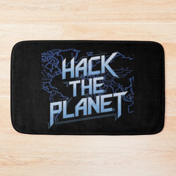 Item preview, Hack The Planet Art – Futuristic Cyberpunk Hacker Design for Tech Geeks & Coders designed and sold by pixelpopplanet.