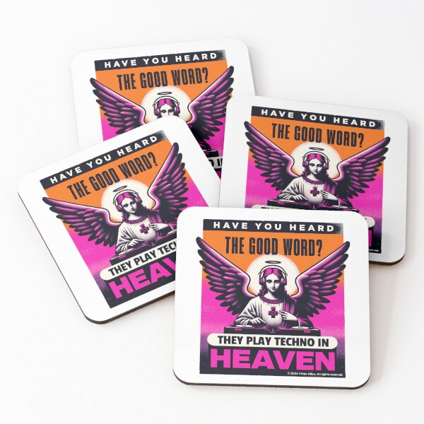 Item preview, Techno In Heaven - Angel DJ designed and sold by Urban-Alien.