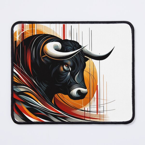 Item preview, COLORFUL BULL'S HEAD (WHITE) designed and sold by Marlon Oseguera.