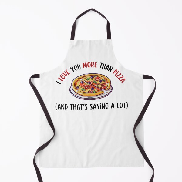 Item preview, I Love You More Than Pizza designed and sold by DixieGirlStudio.