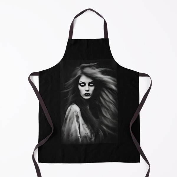 Item preview, Woman White Silhouette on Black designed and sold by ZanyPaintbrush.