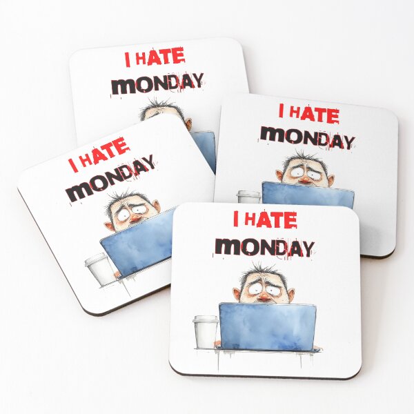 Item preview, I Hate Mondays designed and sold by HistHero.